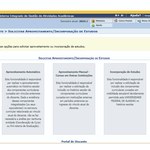 Solicitação de Aproveitamento de Estudos / Equivalência