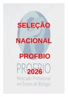 SELEÇÃO NACIONAL PROFBIO - Turma 2026 - Edital de Chamada para Realização do Cadastro (Matrícula) Institucional na UFAL