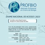 Exame Nacional de Acesso PROFBIO 2023